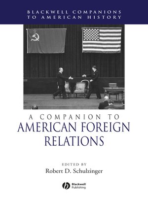 cover image of A Companion to American Foreign Relations